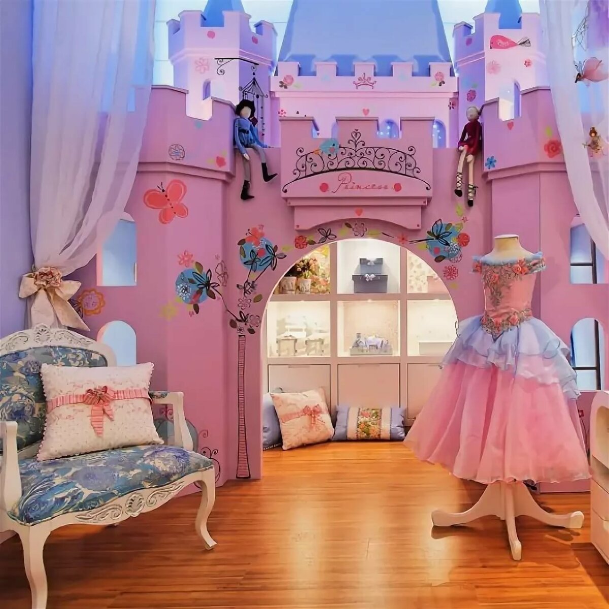 Сказочный интерьер для маленькой принцессы