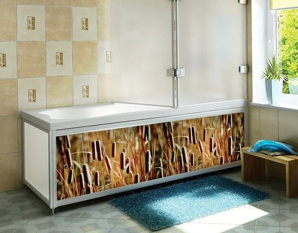 Экраны для ванны – грамотный дизайн помещения