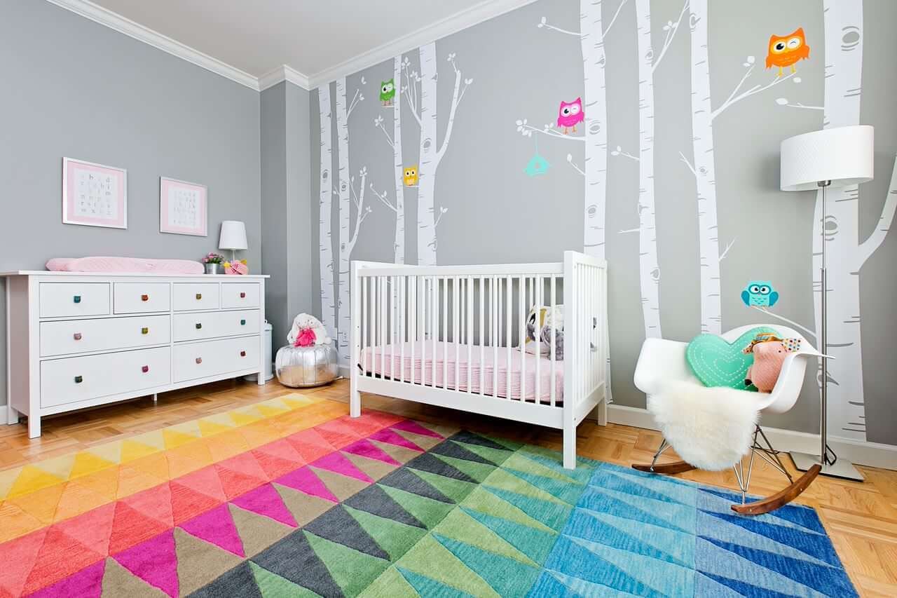 Важность цвета в детской комнате