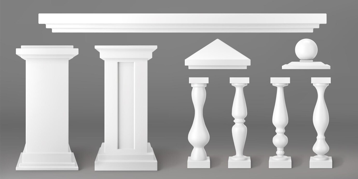 Сферы использования декоративных пилястр и колонн